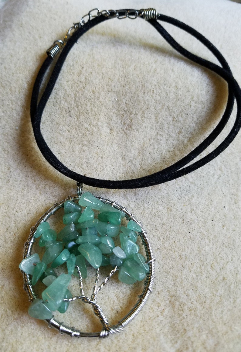 Jade Tree of Life Pendant