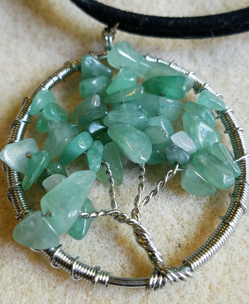 Jade Tree of Life Pendant