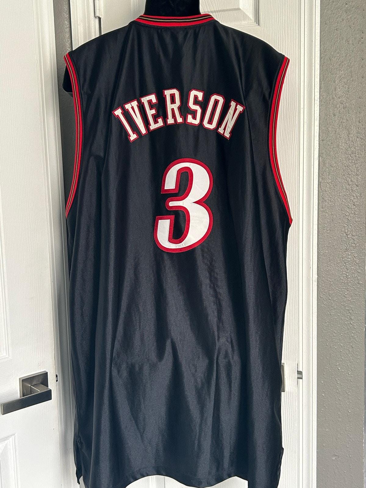 Nba Reebok Iverson Jersey - Etsy