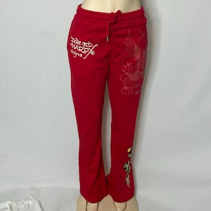 Y2k Ed Hardy Pants - Etsy