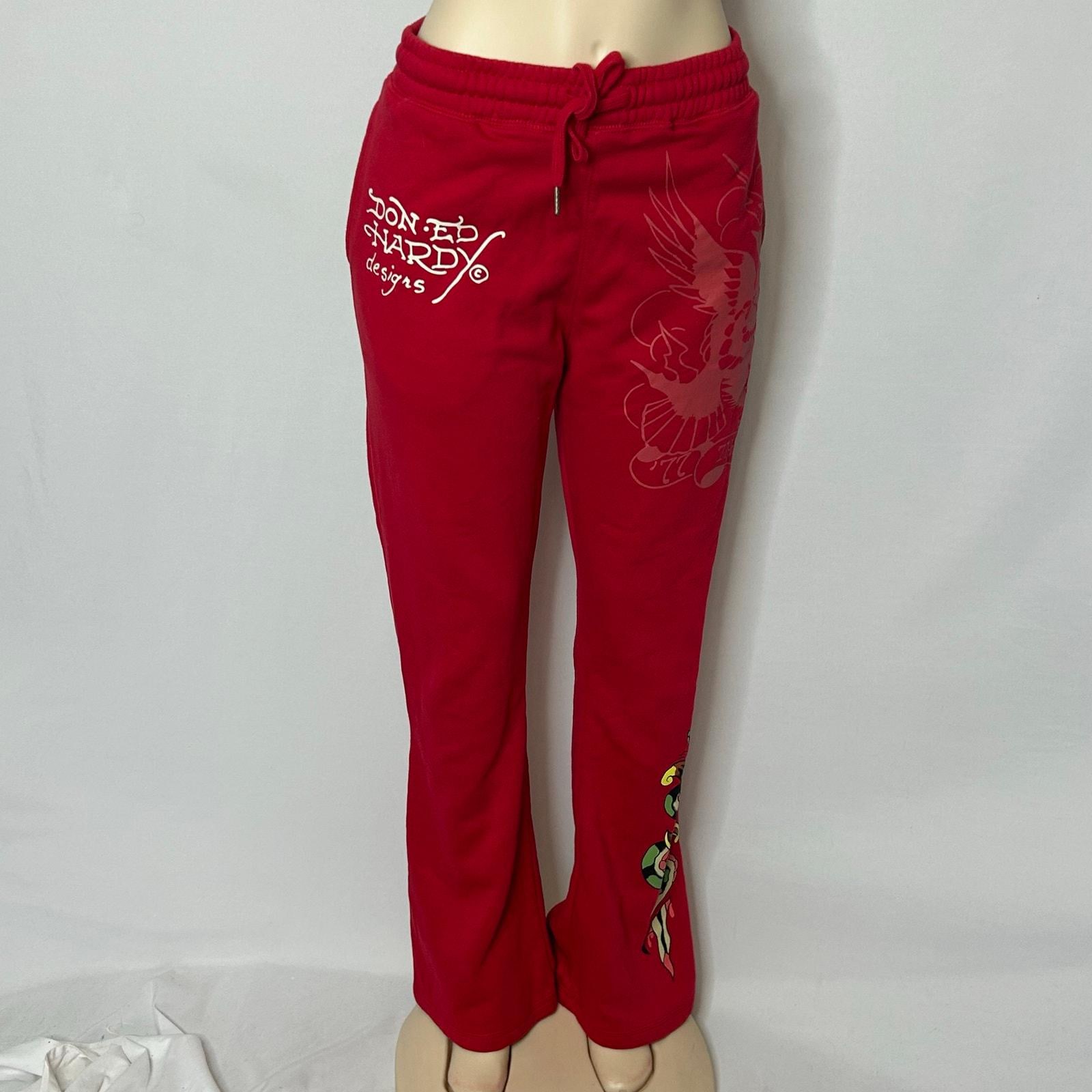 Vintage Ed Hardy Sweatpants - Etsy