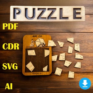 PUZZLE DI PIETRA SEGRETA - Impossibile da assemblare, alto livello di difficoltà