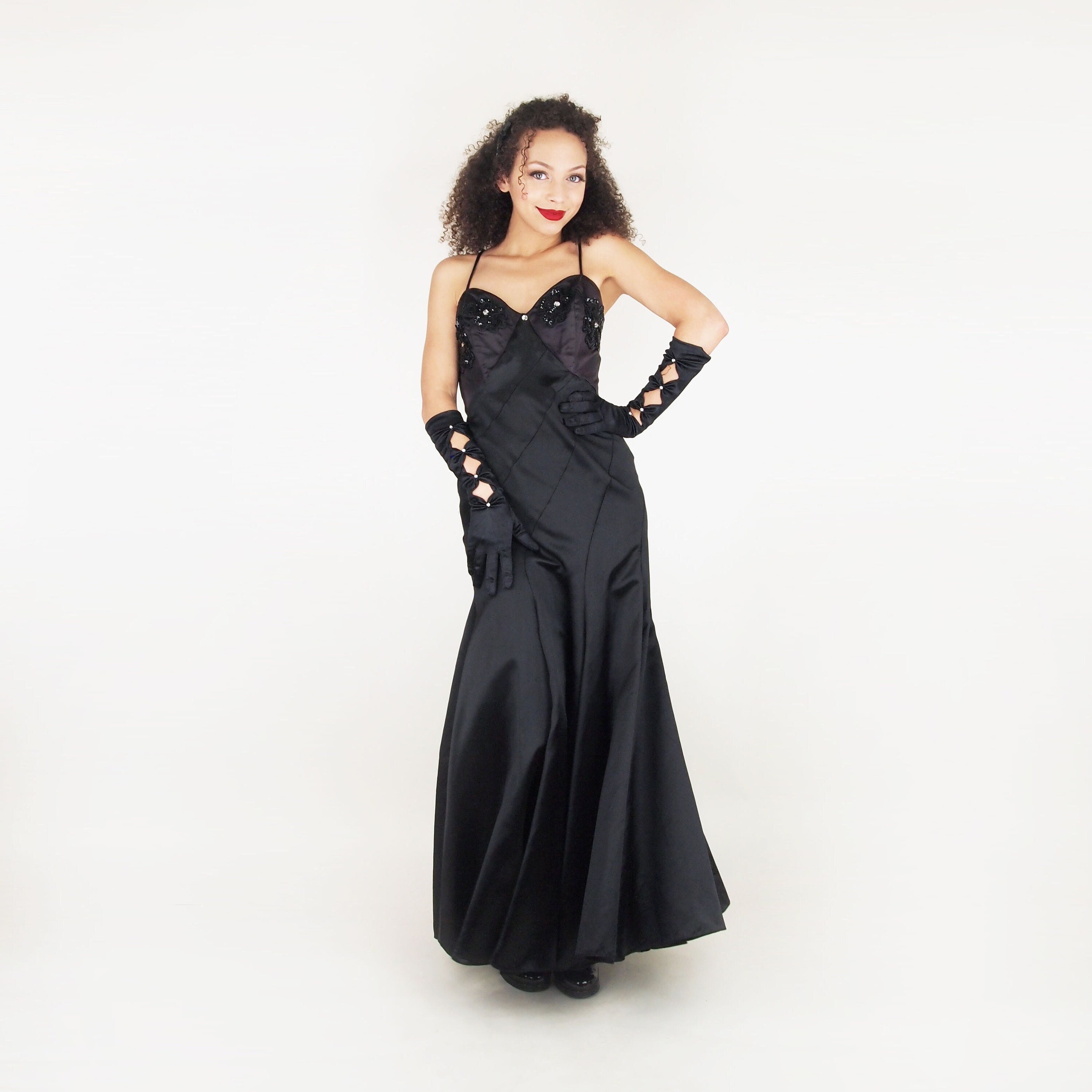 knee length dresses for ladies Olivia Long Sleeve Maxi Dress main image 1