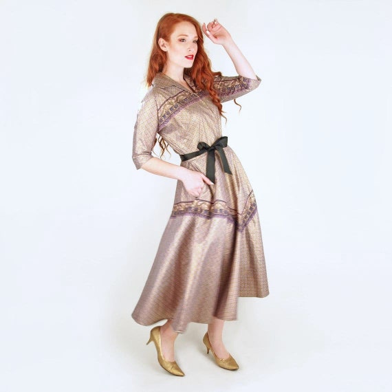 zip front house dress