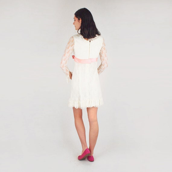 ワンピース Ameri VINTAGE VINTAGE LIKE LACE DRESS Ameri（アメリ）の「VINTAGE LIKE LACE DRESS（ワンピース