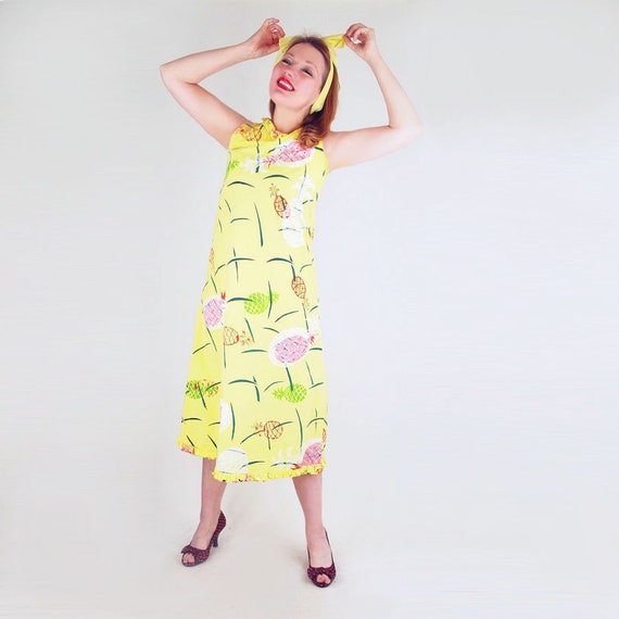 yellow pineapple dress