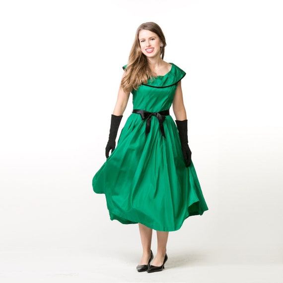 rhinestone skirt 50s