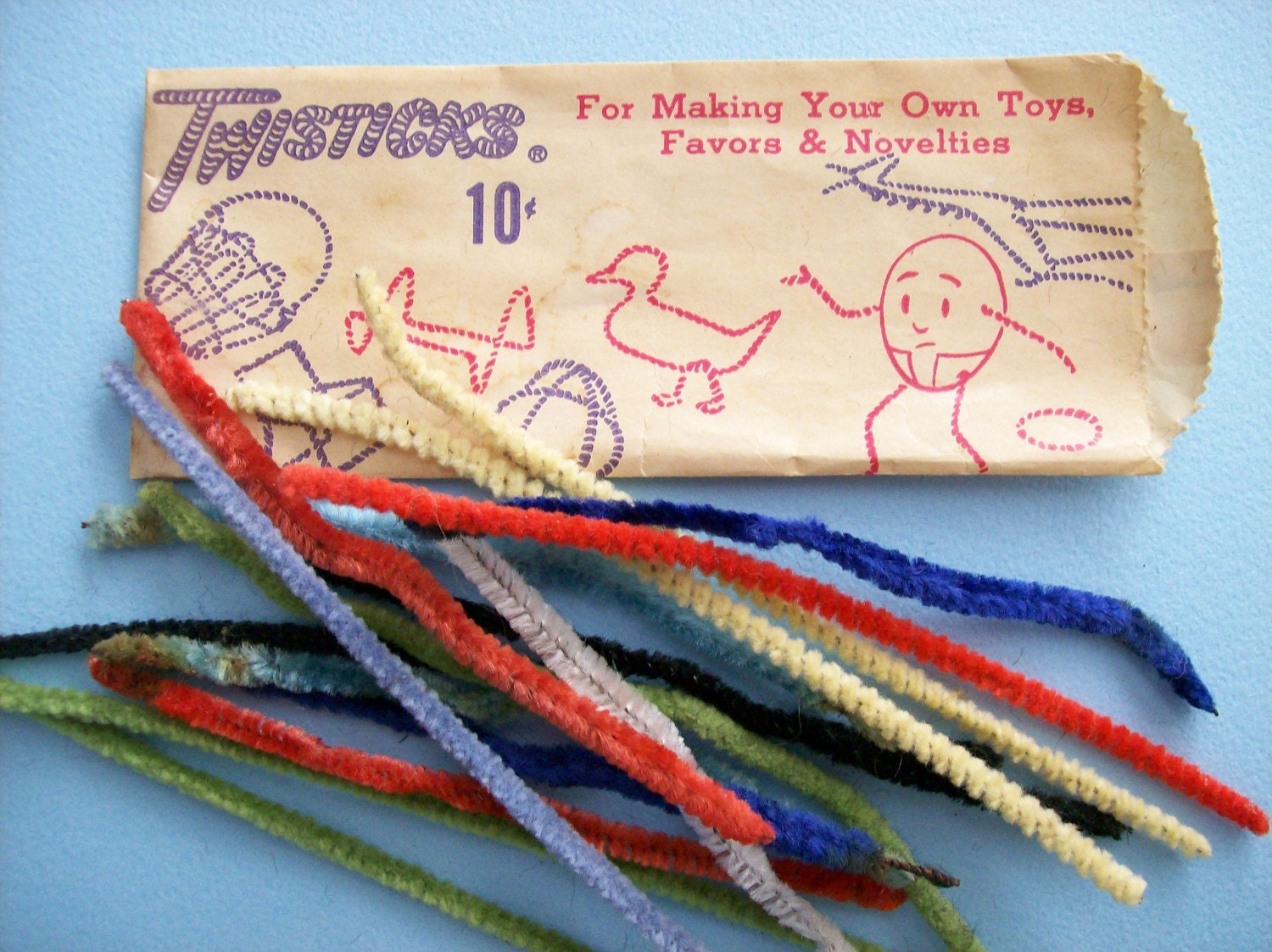 Vintage Pipe Cleaners Etsy