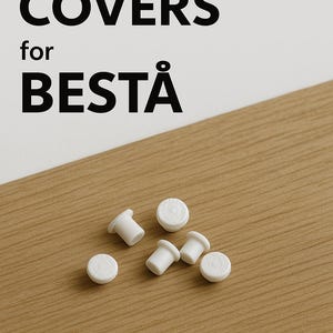 IKEA Besta Bookshelf Drill Hole Covers