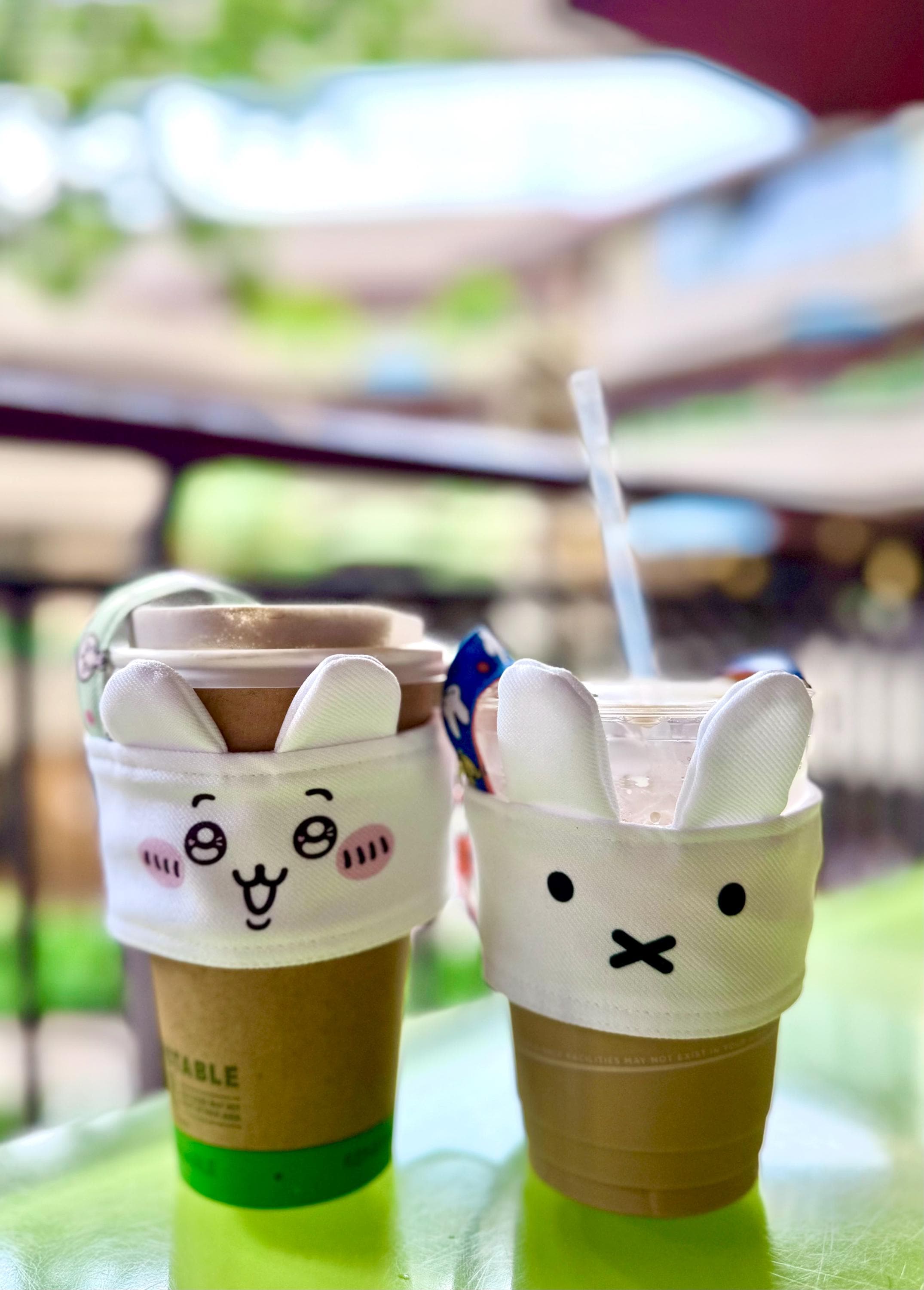 Handmade Miffy Boba Cup Sleeve: Reusable Kawaii Drink Holder - Etsy