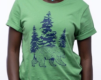 Bear Graphic Tee Shirt