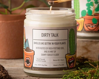 Dirt Scented Candle