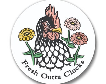 Chicken Magnetic Bottle Opener | Fresh Outta Clucks