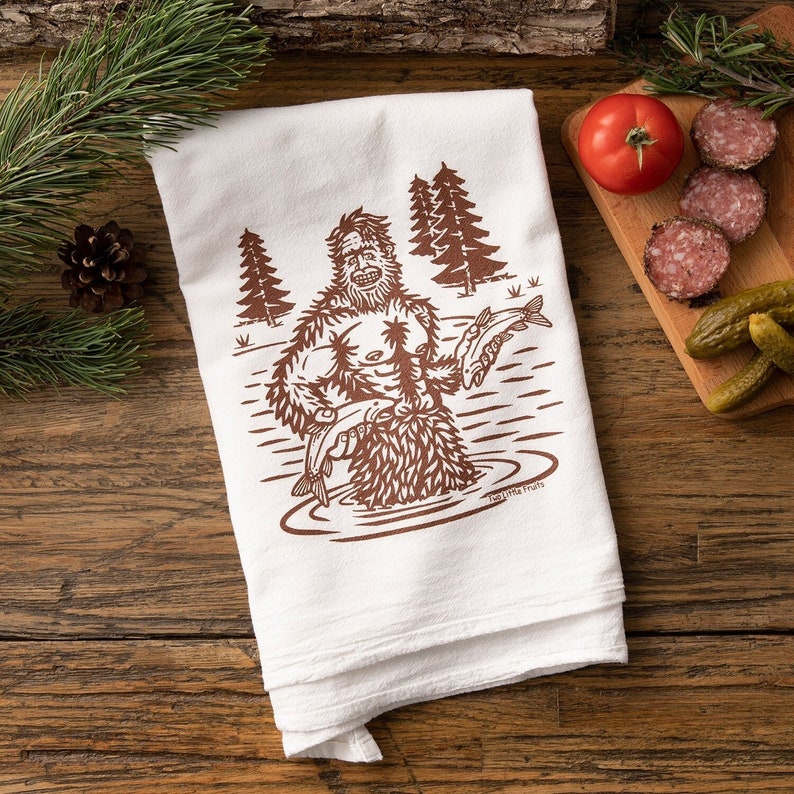 Sasquatch Tea Towel - Thumbnail 3