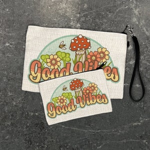 Mushroom Zipper Pouch