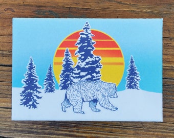 Bear Fridge Magnet