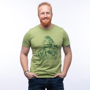 Frog Graphic Tee Shirt L