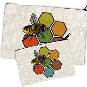 Honeybee Zipper Pouch