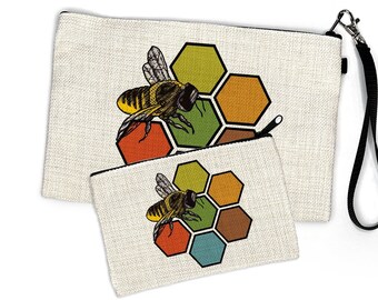 Honeybee Zipper Pouch