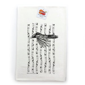 Crow Tea Towel image 4