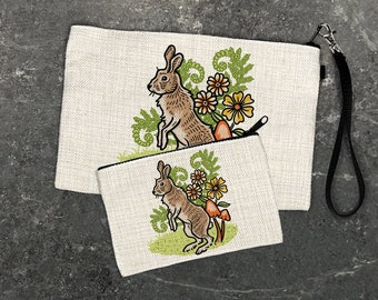 Rabbit Zipper Pouch