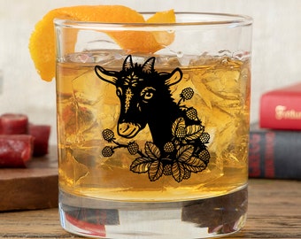 Goat Whiskey Glass