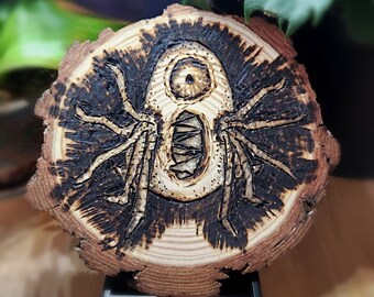 Dark Spooky Pyrography - Grouch-Potato