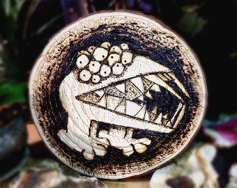 Horror Art Creatures Pyrography - Pyro Pete