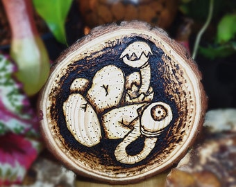 Monster Egg Woodburns - The Nursery