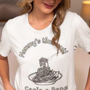 Cacio e Pepe Shirt, gift for Mother&#39;s Day, Mom Tee, Mama fun quotes, Mom life Tee, Mom shirt, Funny Inspirational Shirt, gift for her.