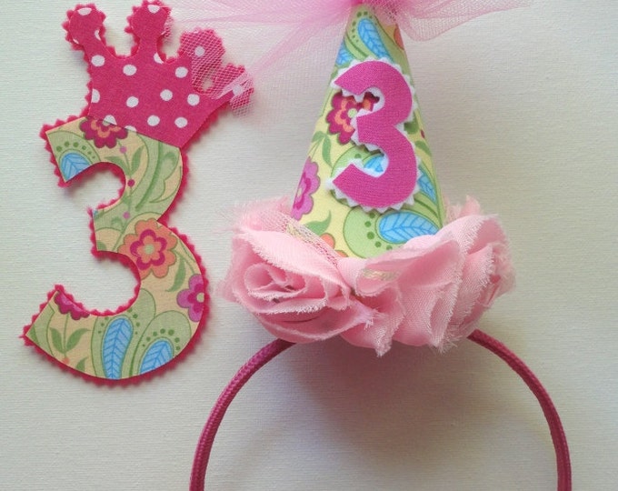 Party Hat Headband and Iron on With Prioirty Shipping Etsy