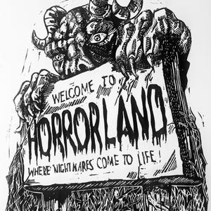 Goosebumps Horrorland Print