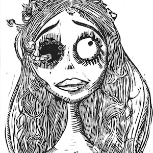 Emily from Corpse Bride Print