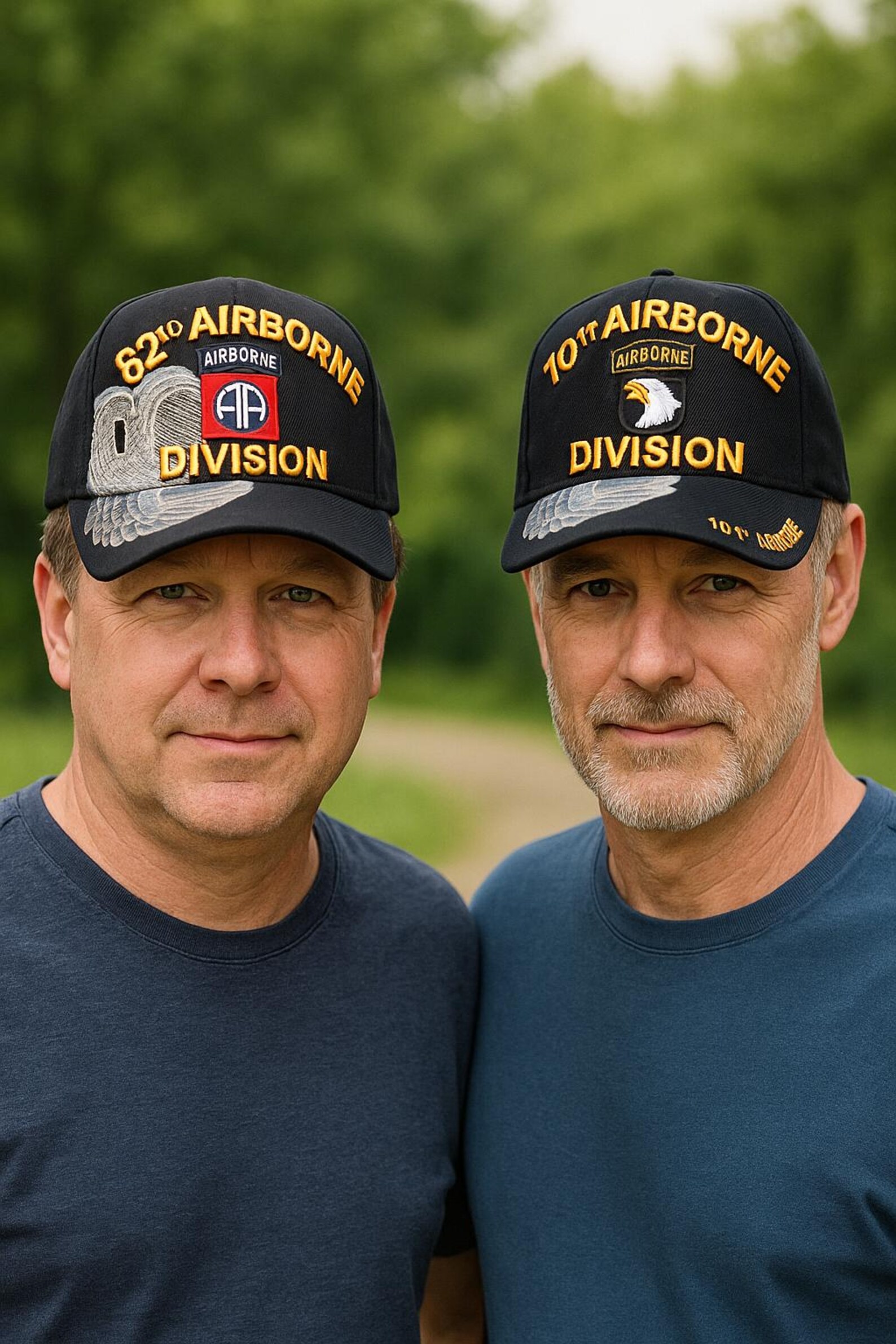 Cap, Baseball, 101st Airborne Division, Grey Cap, Baseball, 101st Airborne Division, Grey