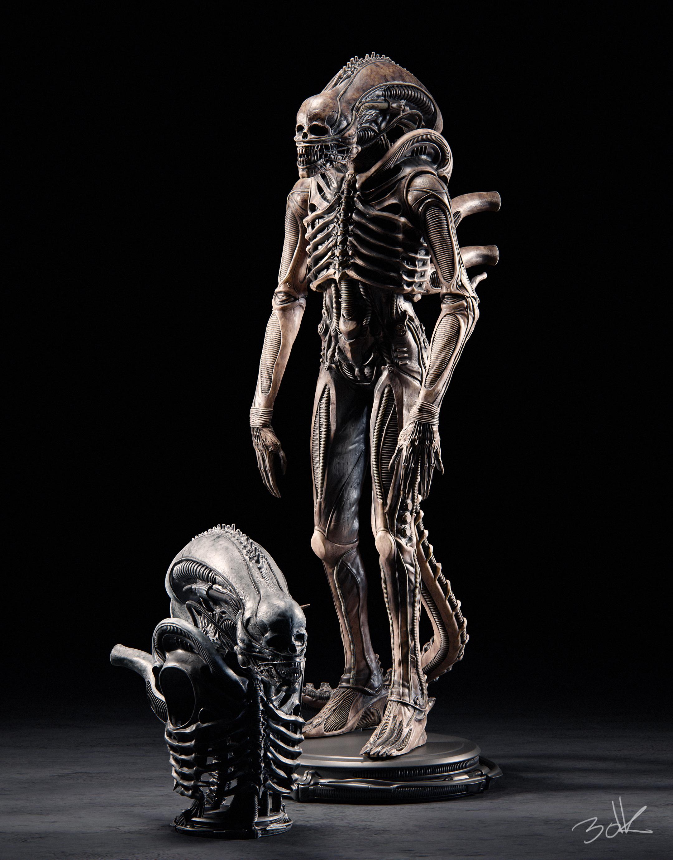 ALIEN BIG CHAP STATUE エイリアン Alien Big Chap Statue | Sideshow Collectibles