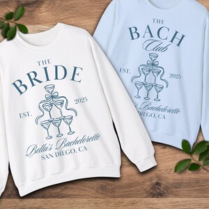 The Bachelorette Club Bach Shirts, Girls Gone Mild Bachelorette, Custom Bach Club Shirts, Prosecco and Pjs Shirts, Luxury Bachelorette Shirt