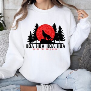 Twilight Sweatshirt, Hoa Hoa Hoa, Hoa Hoa Hoa Sweatshirt, Forks Washington, Twilight Gift, Fork WA Shirt, Hoa Hoa Hoa Hoa, Twilight Shirt