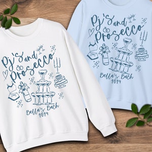 Pj&#39;s and Prosecco, Pj&#39;s and Prosecco Shirts, Girls Gone Mild, Pj&#39;s and Prosecco Bach, Girls Gone Mild Bachelorette, Girls Night In Shirt