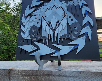 Monster Hunter Plaque
