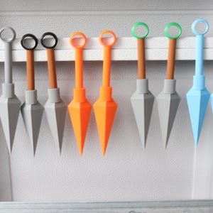 Kunai magnético dividido: herramienta para disfraz de ninja