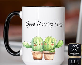 Cactus Mug, Plant Mug, Cactus Gift, Cactus Coffee Mug, Plant Mom, Coffee Cup