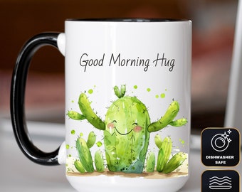 Cactus Mug, Cactus Coffee Mug, Plant Lover, Cacti Mug, Plant Coffee Mug