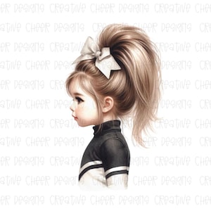 Wydrukuj Cheerleading Wall Art Cheerleader Art Prints Cheer Gift dla Cheerleaders Toddler Girl Cheer Bedroom Decor Akwarela Cheer Leader