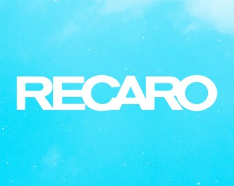 Recaro Motorsports Autoaufkleber • Vinyl Aufkleber Transfer