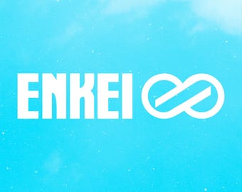 Enkei Motorsports Auto Aufkleber • Vinyl Aufkleber Transfer