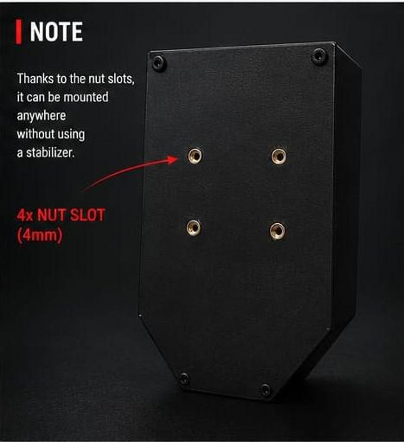 Simracing Button Box – 14 Function Switch, USB PC Sim Control for Flight/Racing Simulators image 5