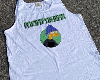 Monty Burns Tank Top: Mondegreen Festival, Limited Edition