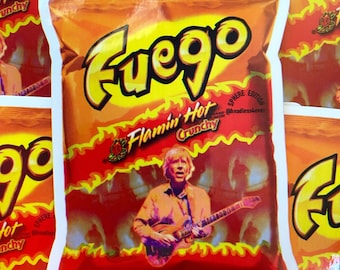 Trey Anastasio Sticker Extra Hot & Crunchy - Fuego Sphere Edition