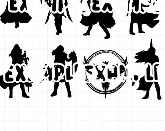 Throne of glass Silhouette SVG files