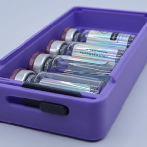 10ml Peptide Storage, Peptide Vial Storage, Peptide Vial Box, Peptide Vial Case, Peptide Vial Organizer, Vial Organizer, Vial Holder